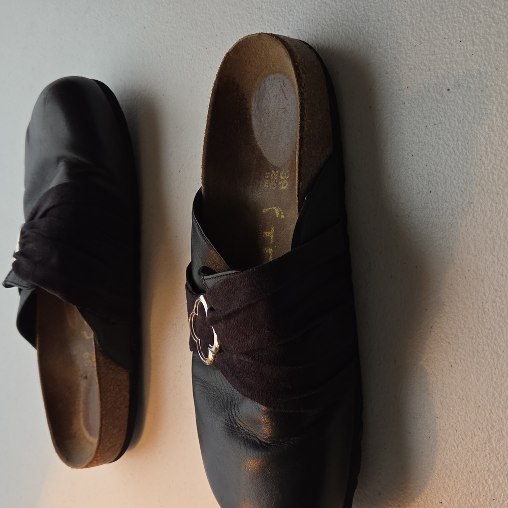 Birkenstock Tatami Black Size 39 L8 M6 - Picture 7 of 11